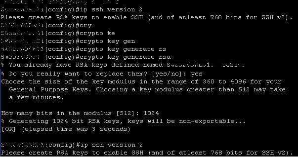 Cisco Asa Ssh Crypto Key Generate